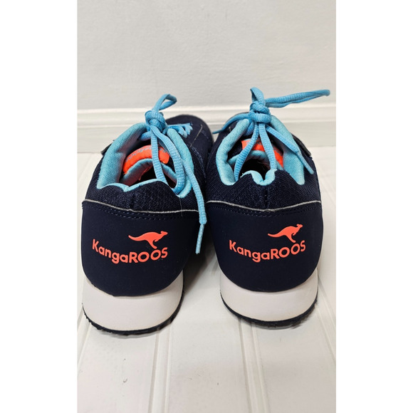 KangaROOS Pocketpass Jogger navy blue women' retro running shoes 164229 size 6.5 - Picture 2 of 8